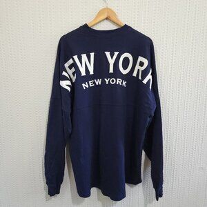 Las Vegas New York New York Spirit Jersey Style Heavy Weight Long Sleeve Top XL